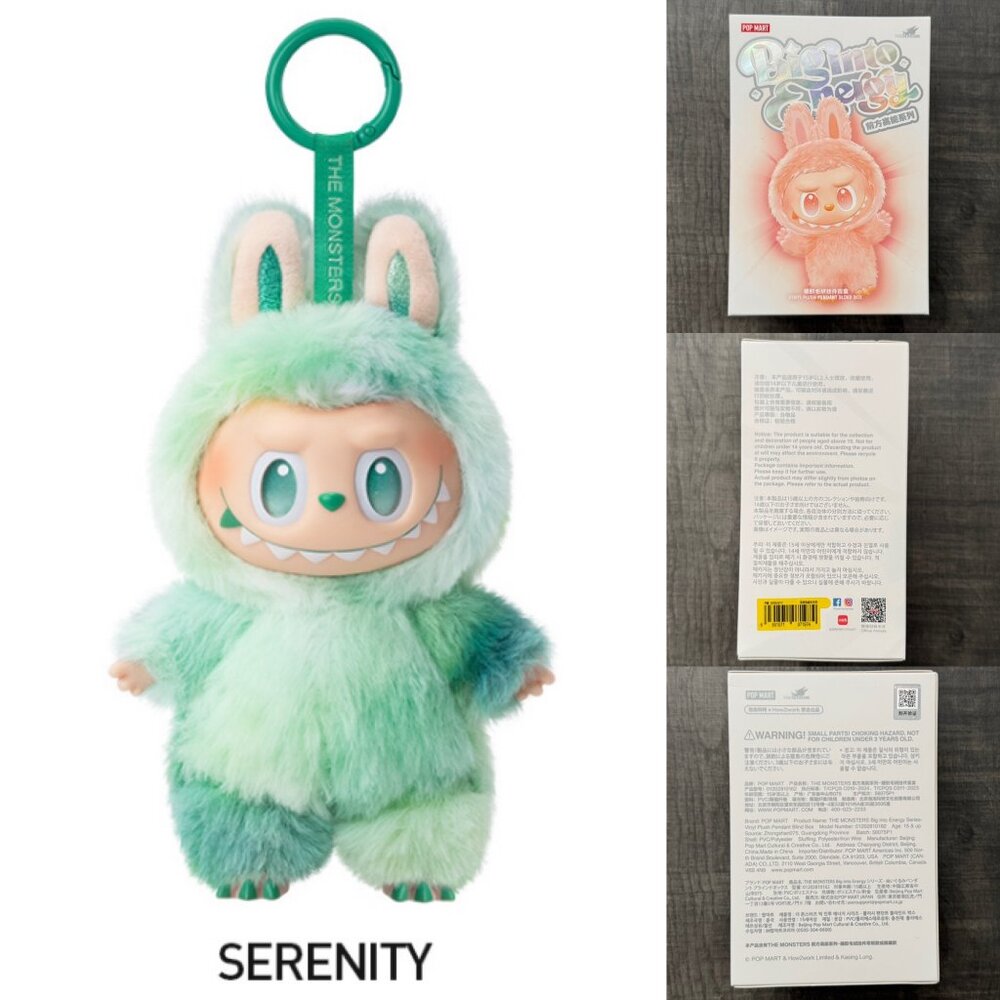 Labubu “Big Into Energy” Serenity - Authentic PopMart Popnow